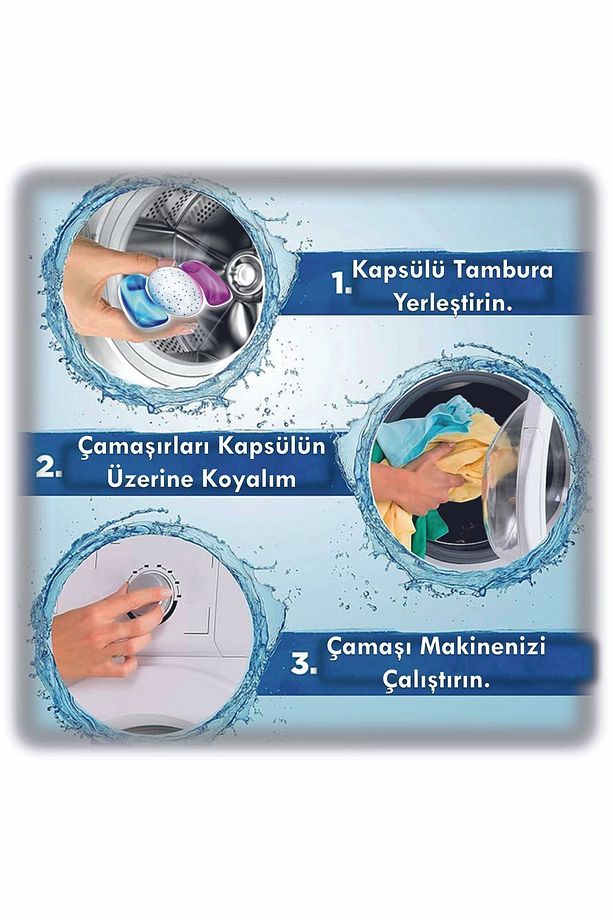 22’li Ice Fresh 3ü1 Arada Kapsül Deterjan - 2