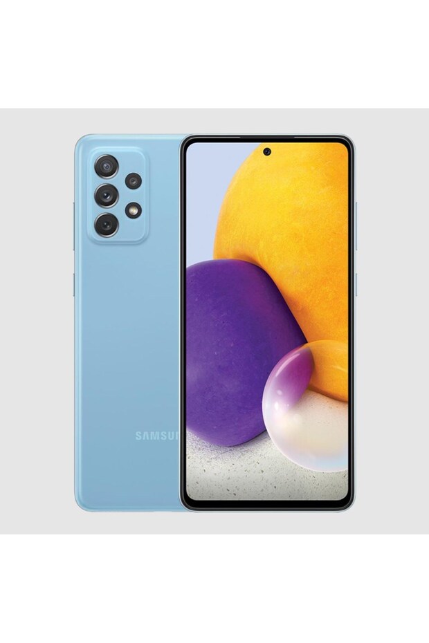 Yenilenmiş Galaxy A72 Mavi 128 GB / 8 GB Ram Cep Telefonu (12 Ay Garantili) - B Kalite - 2