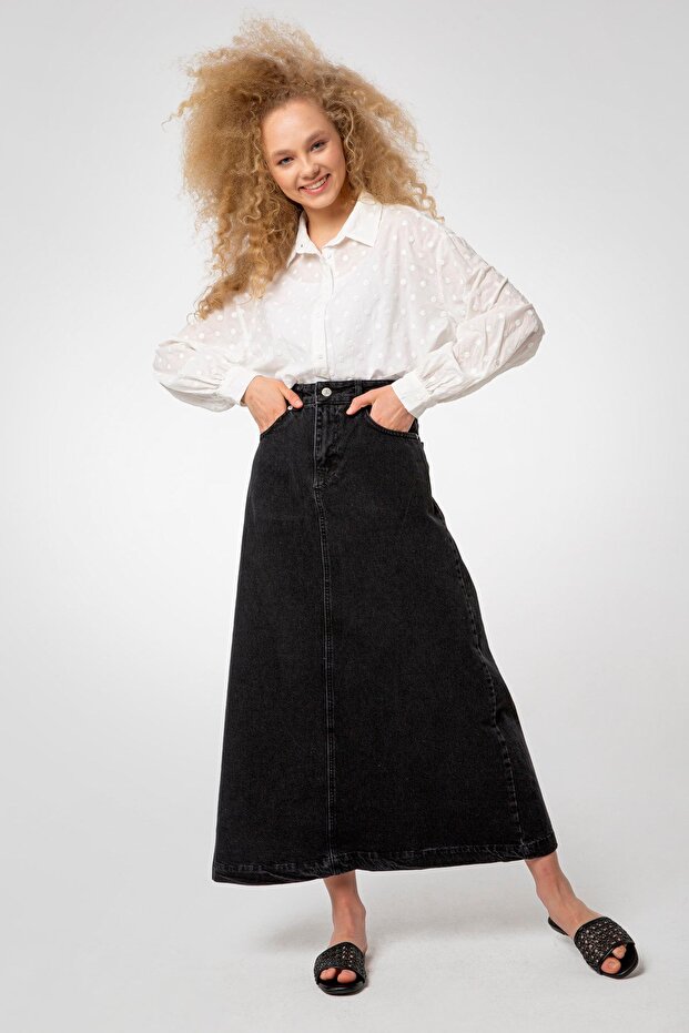 Siyah Campine Etek - 1