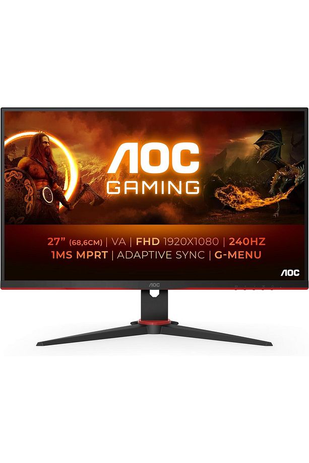 27G2ZNE/BK 27" 1 ms Full HD 240 Hz Oyuncu Monitörü - 1