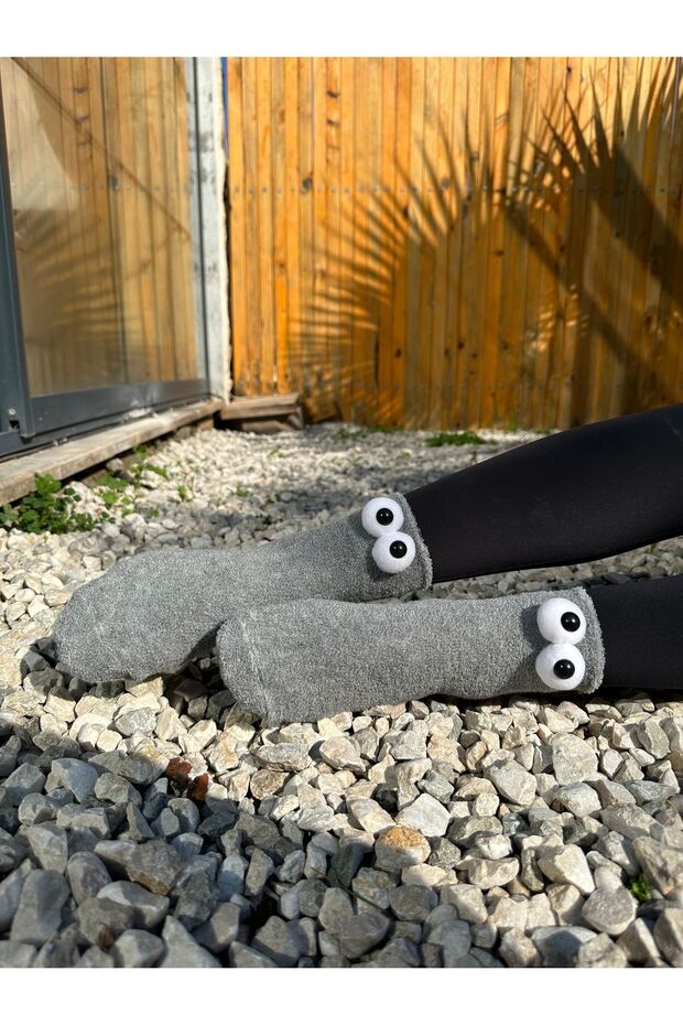 Pörtlek gözlü bambu çorap - 1