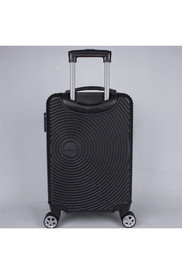 Siyah Samso Abs 8 Tekerlek Valiz Seti - 3