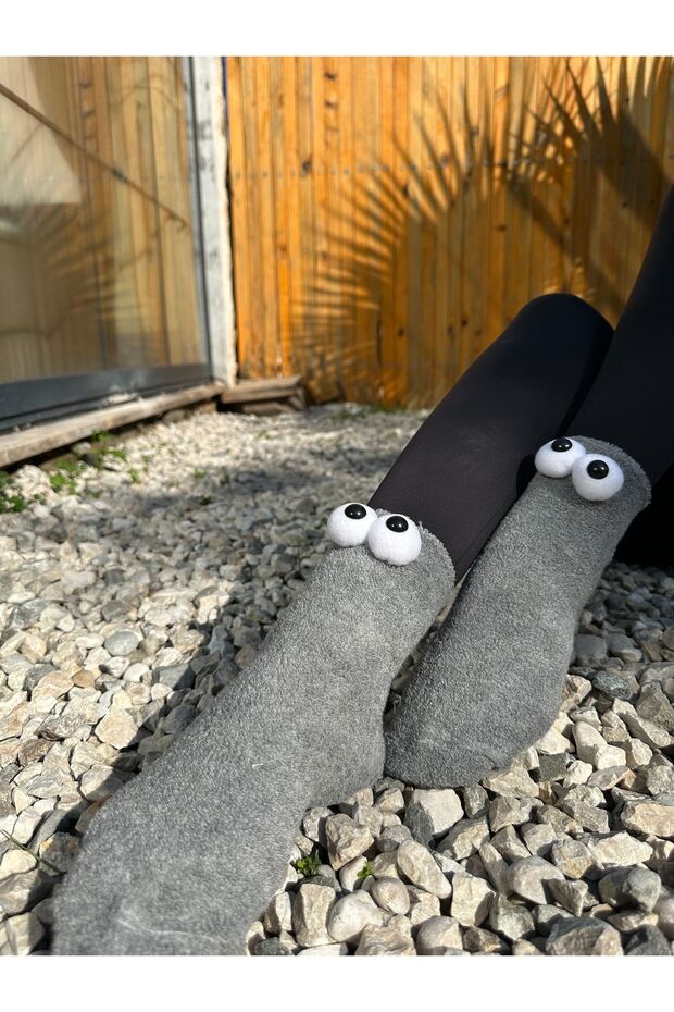 Pörtlek gözlü bambu çorap - 2