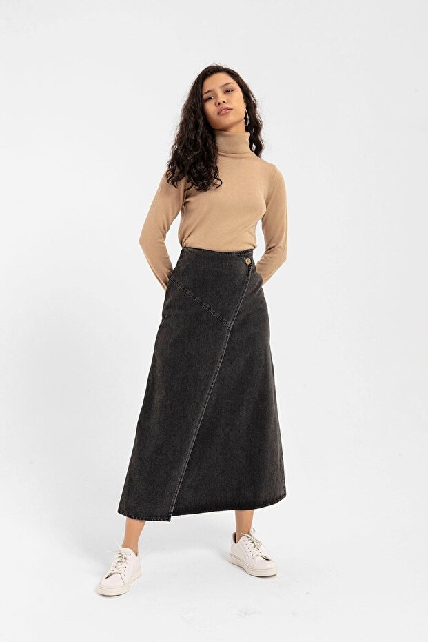 Lurdes Etek-siyah - 3
