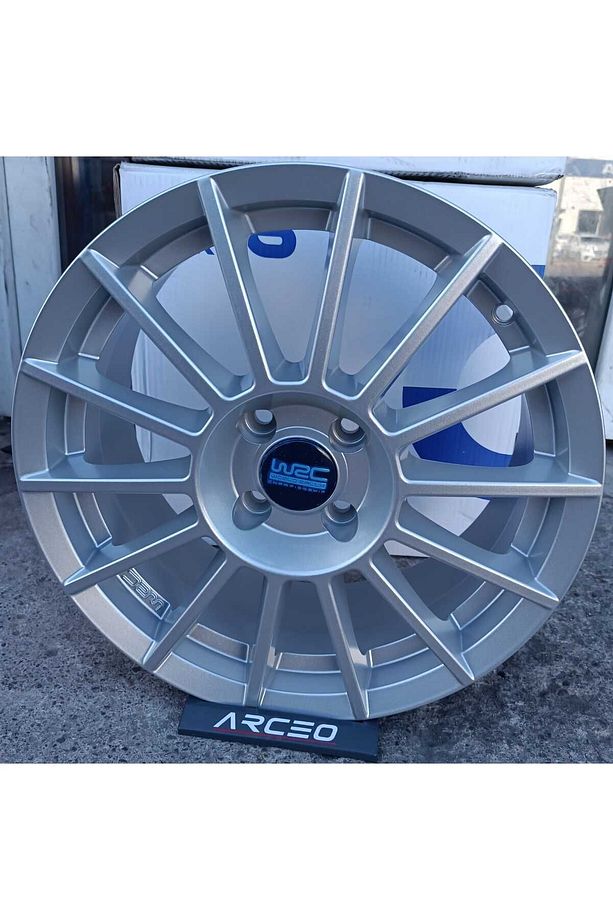 JANT-WRC JANT 7X16 4X100 16* ET:35 CB.67,1 SILVER JANT-4 ADET - 1