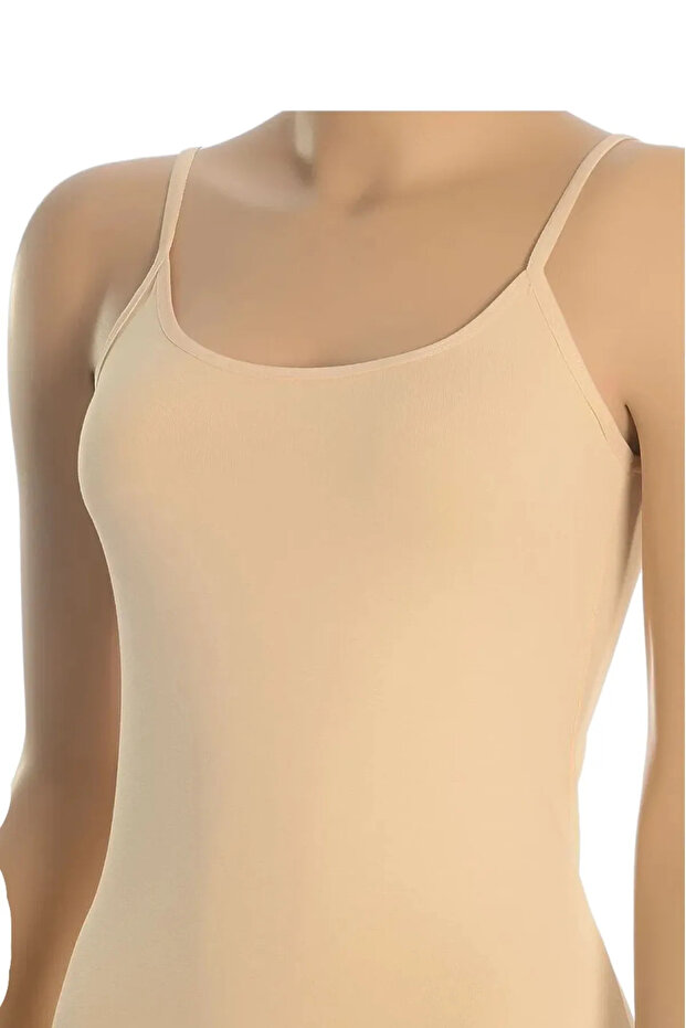 قميص رياضي من الليكرا مزود بحبل من الساتان - 2