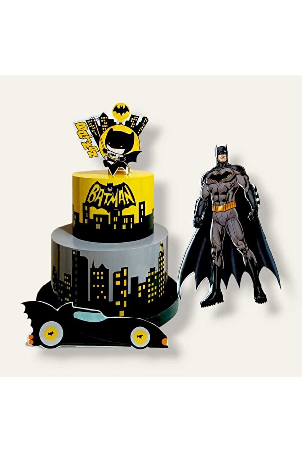 Batman Temalı Maket Pasta - 2