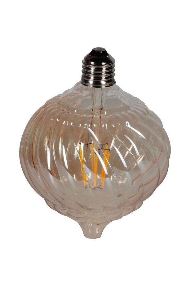 6w Led Flament Rustik Ampul Gün Işığı E27 Duy Led Dalgalı Eskitme A+kalite - 1