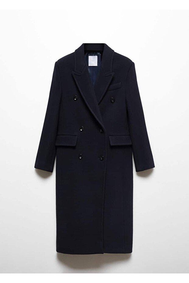 Manteco Wool Double Breasted Coat - 3