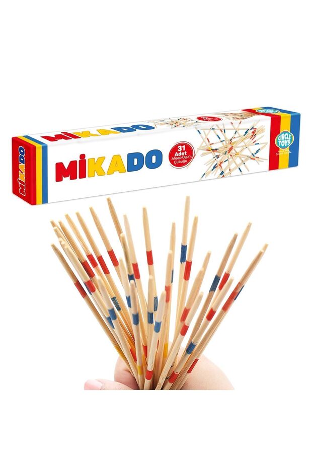 Mikado Spiel Sticks Intelligence and Skill Educational Wooden Game