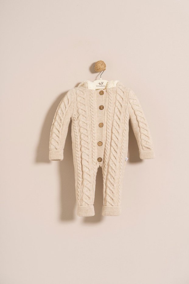 Welsoft Knitwear Jumpsuit, Baby Sleeping Bag, Winter Baby Sleeping Bag
