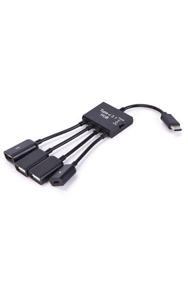 TYP-C otg typec otg typec usb hub type-c usb çoğaltıcı - 1