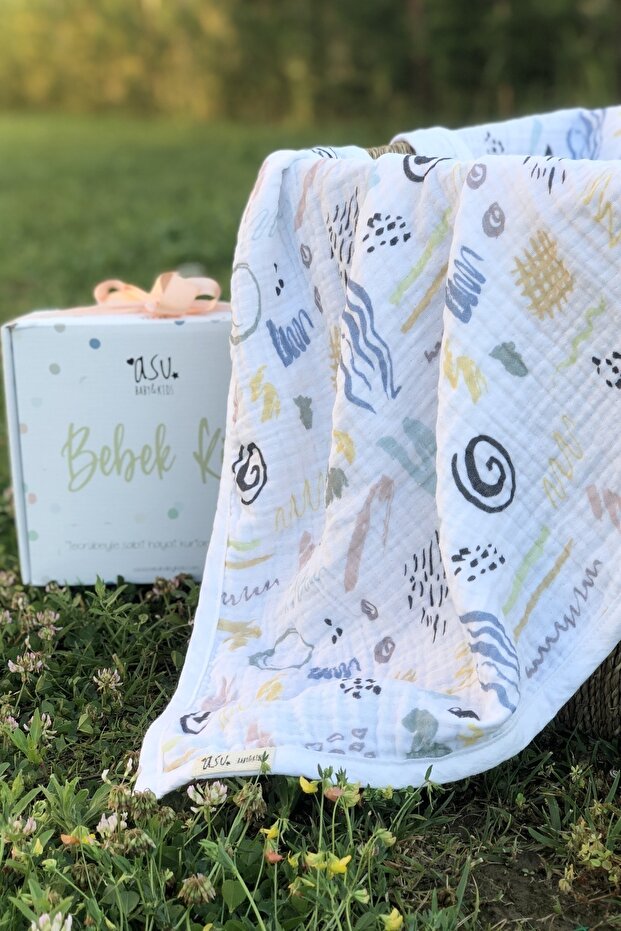 Memphis Organic 4 Layer Muslin Blanket