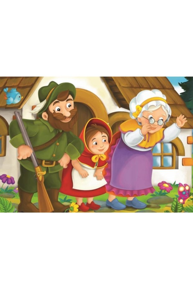 Girl with Red Hood (Cape) Boxed Puzzle 12+24 Pieces