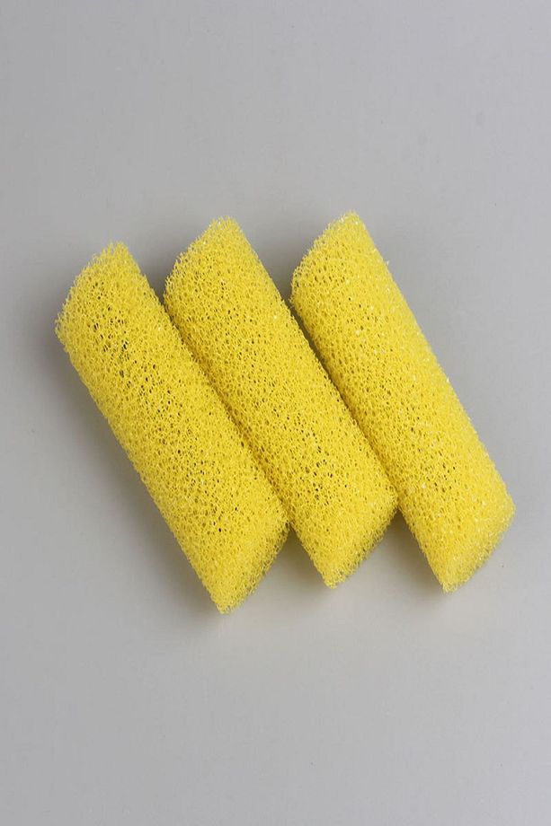 Mercan Rulo 10 Cm Yedek 3 Adet Grenli Boya Rulosu - 1