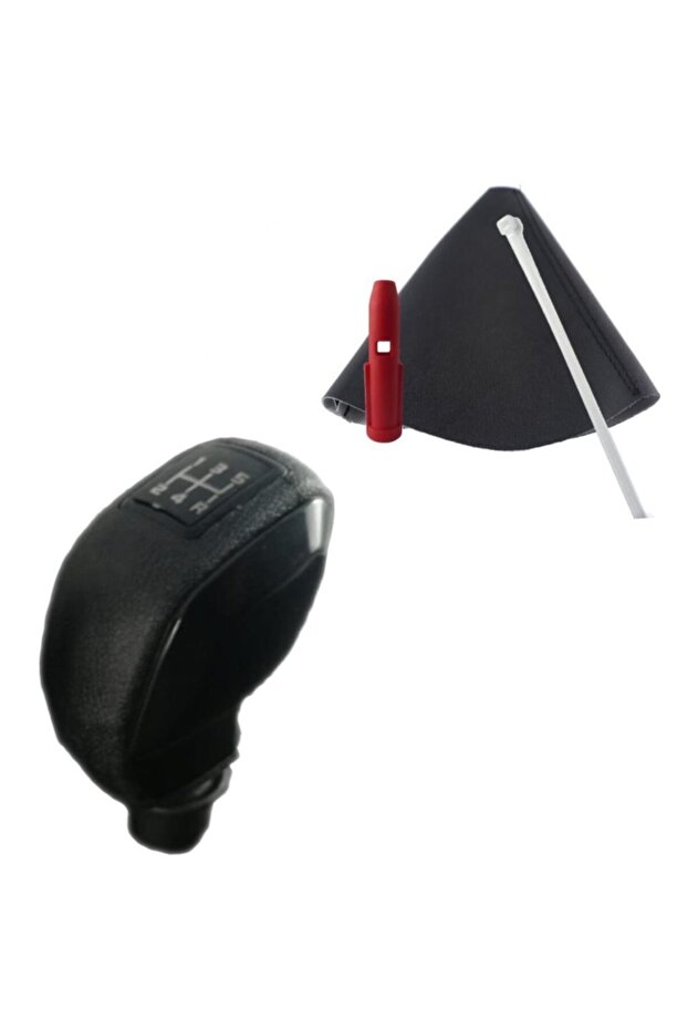 Citroen C-Elysee Sport Gear Shift - Black Knob and Gaiter Set 5 Forward