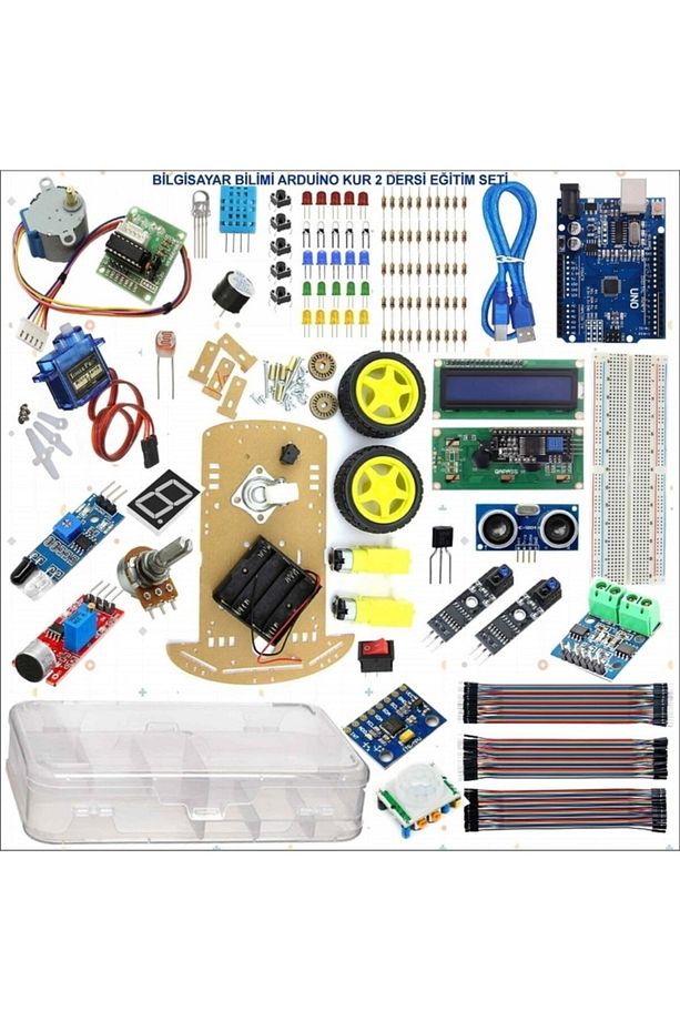 Arduino Bilgisayar Bilimi Kur 2 Dersi Eğitim Seti - 1