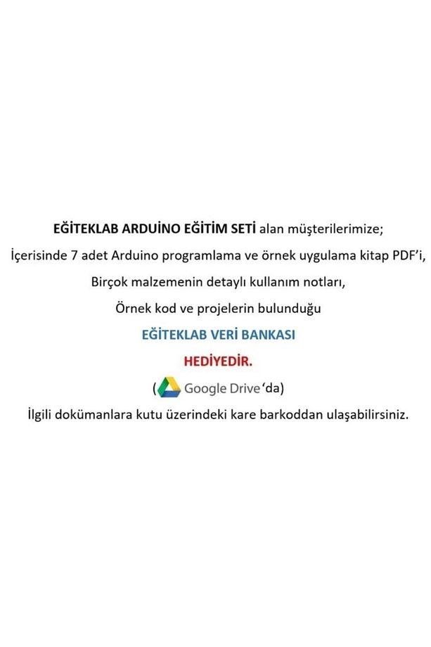 Arduino Bilgisayar Bilimi Kur 2 Dersi Eğitim Seti - 2