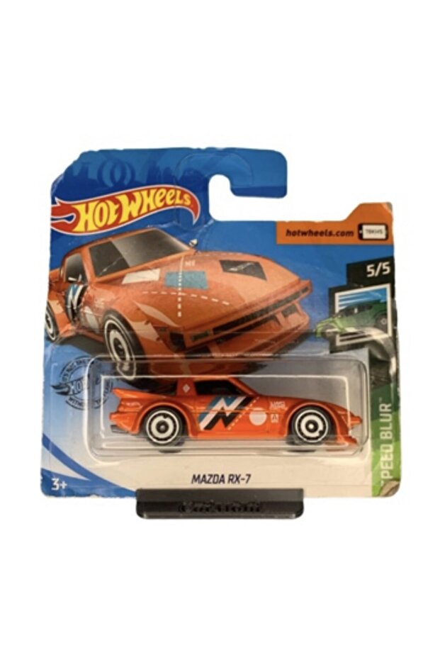 Hotwheels - Mazda Rx 7 - مقياس 1:64 - طمس السرعة