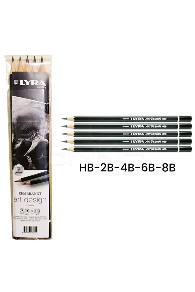 Rembrandt Art Design Graduated Art Marker Set of 5