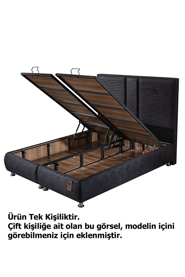 Yakamoz Tek Kişilik Baza ve Başlık Yataksız - 2