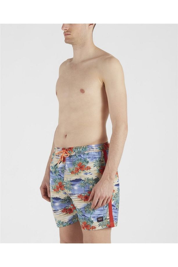 Men's Woven Swımm. Trunks - C.w. Synthetıc - 2