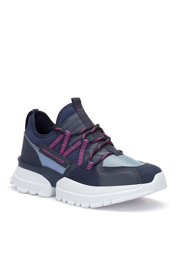 Lacivert Kadın Sneaker - 1