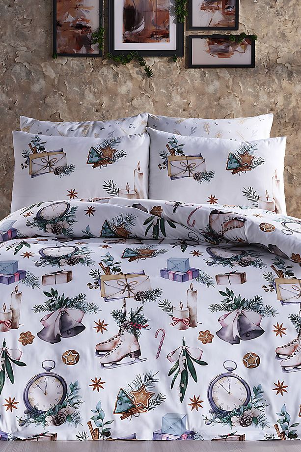Polycotton Skate Nevresim Takımı Tek Kişilik - Yeşil - 1