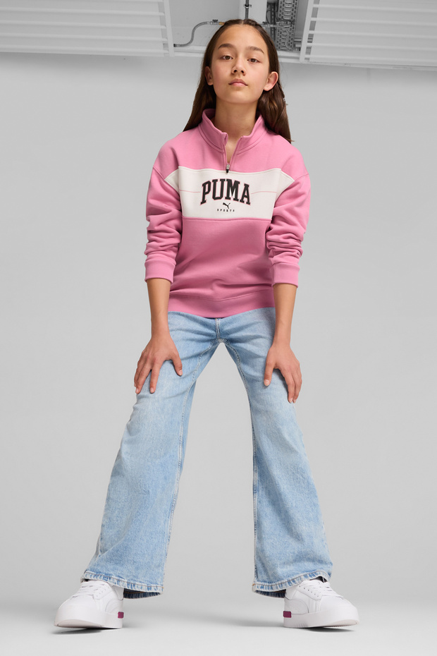 Stylish Pink Sweatshirt - Kids Fabric - 5