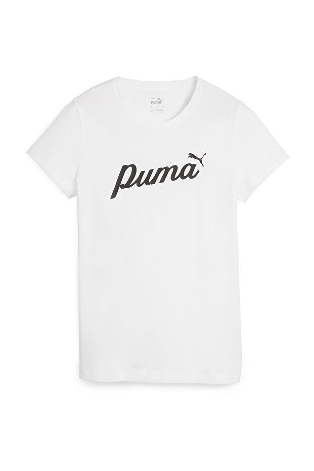 Women's White Printed T-Shirt - 1