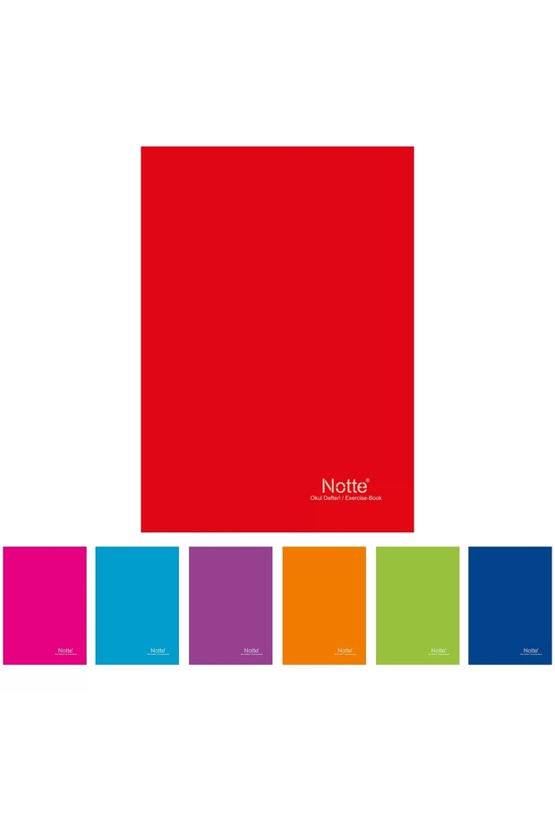Notebook, A4, 60 Files, Arithmetic, Assorted Lined - 1