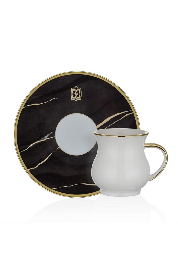 Marble Plus 6 Kişilik Kahve Fincan Takımı - 2