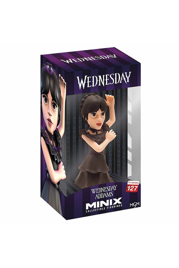 Minix Wednesday Addams ve Thing Koleksiyon Figürü MNX27000 - 6