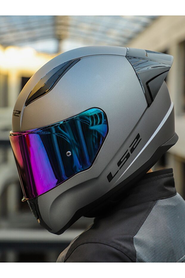 RAPID 2 RACE MAT TITANIUM KASK - 1