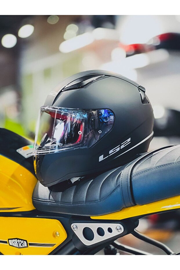 Rapıd Mat Siyah Kask - 1