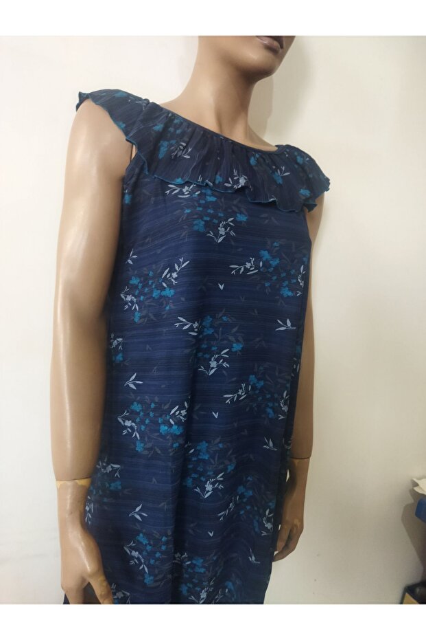 Baskılı Gecelik-Elbise - 2