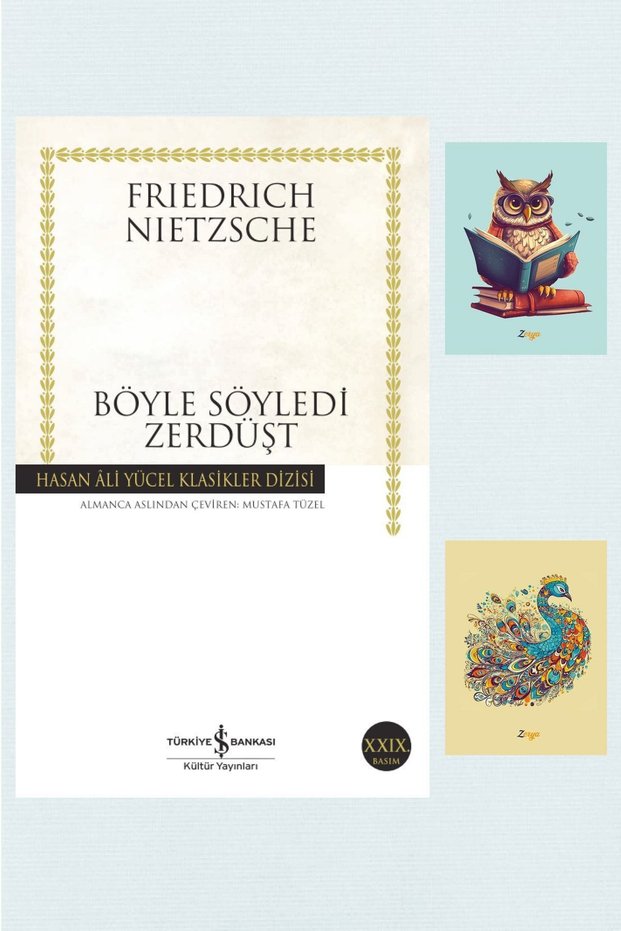 Böyle Söyledi Zerdüşt - Böyle Buyurdu Zerdüşt - Friedrich Nietzsche (2 with Notebooks)