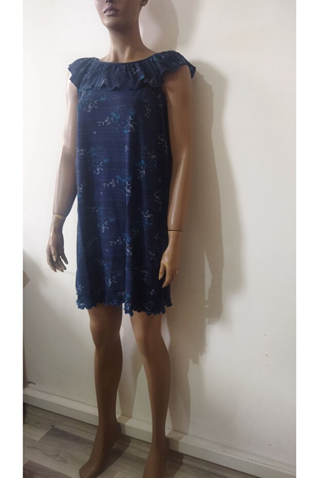 Baskılı Gecelik-Elbise - 3