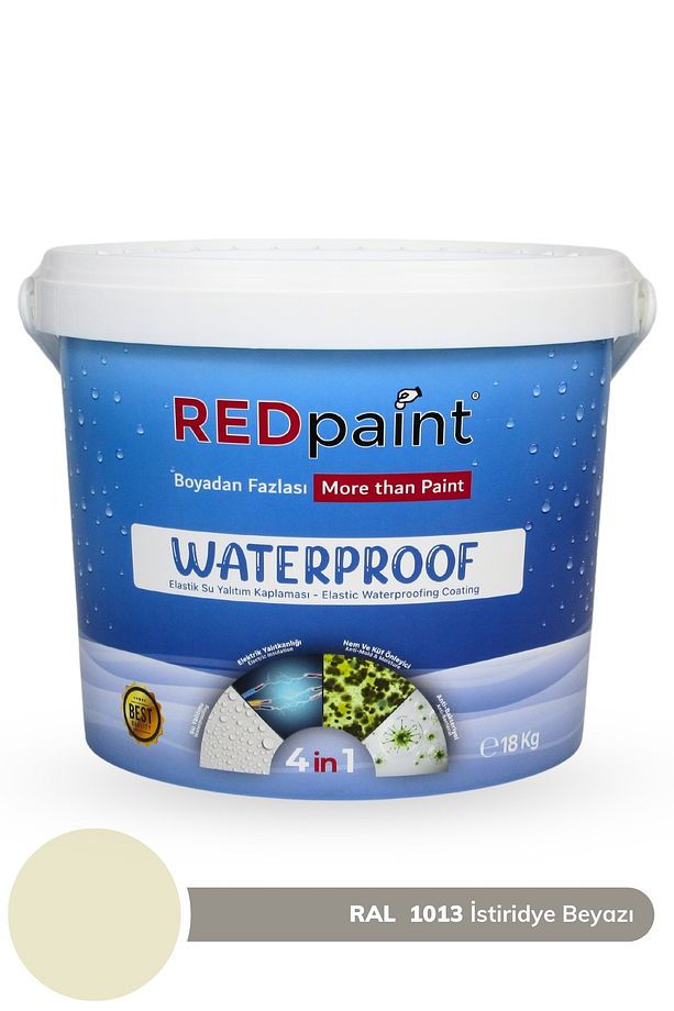 Waterproof Elastic ( Elastik Su yalıtım Kaplaması ) Likit Su Yalıtım Malzemesi 18kg - 1