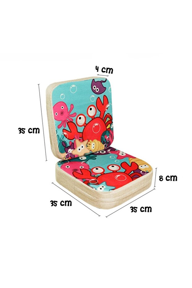 High Chair Riser Portable Foldable Increased Chair Riser Elephant - 2