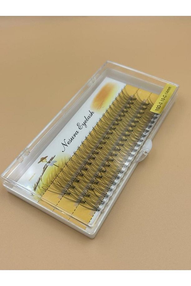 10D Demet Tekli Takma Kirpik- 14MM - 3