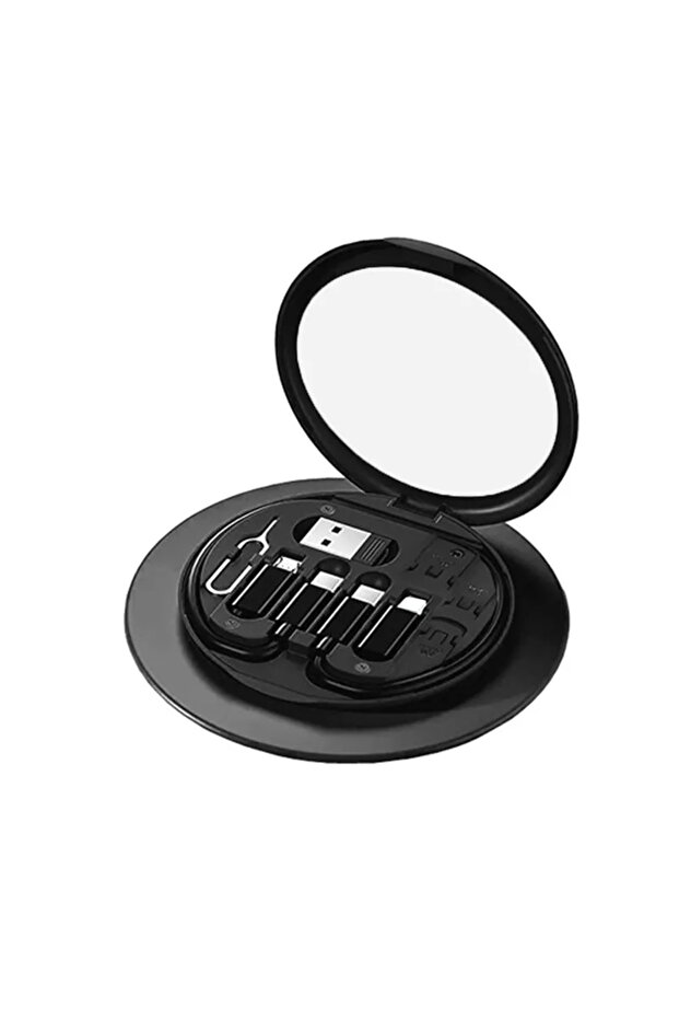 U-shaped data cable set storage box 60W fast charging data cable mobile phone bracket data cable - 1