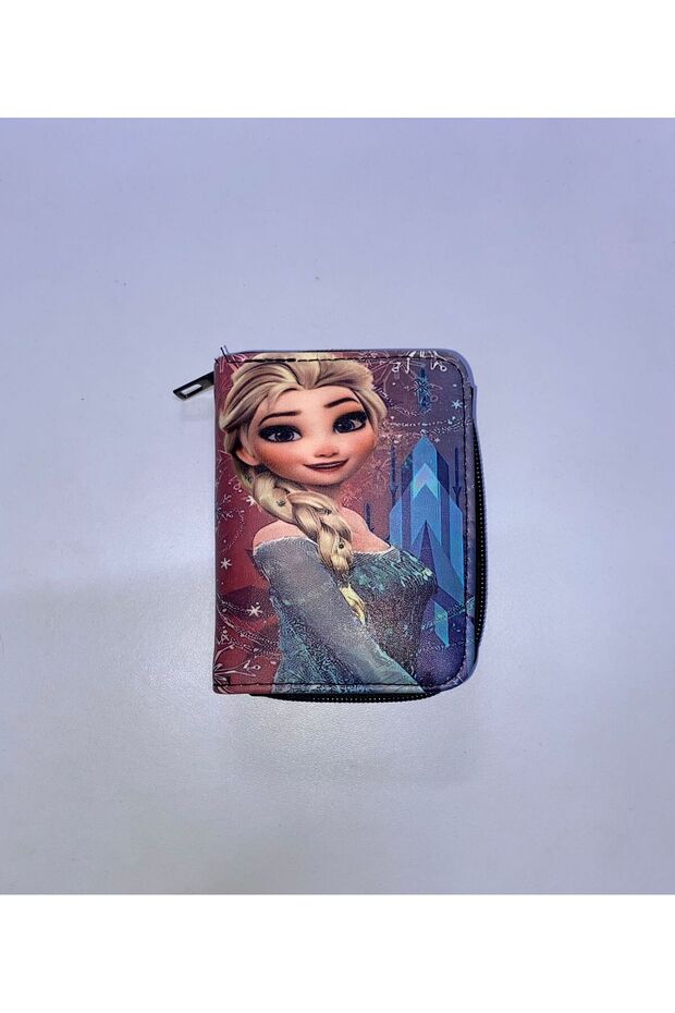 Genç Çocuk Elsa Cüzdan - 1