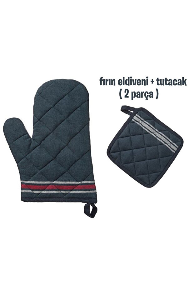 Fırın Eldiveni & Tutacak ( 2 Parça ) - 1