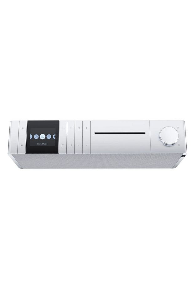 Klang S3 Light Grey 46,0cmx16cmx9cm Taşınabilir Bluetooth Hoparlör İnternet Radyosu CD Çalar - 3