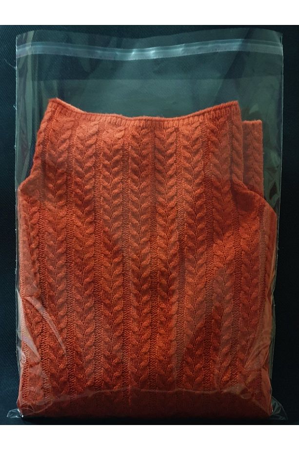 Şeffaf Yapışkanlı Poşet - 150 Adet- Opp Parlak Poşet 32x45cm - 1