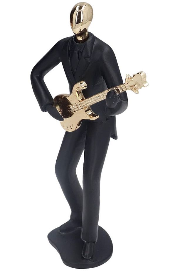 Rgv-b30 Dekoratif Biblo Oda Ve Masa Süsü Gitar Çalan Adam - 4