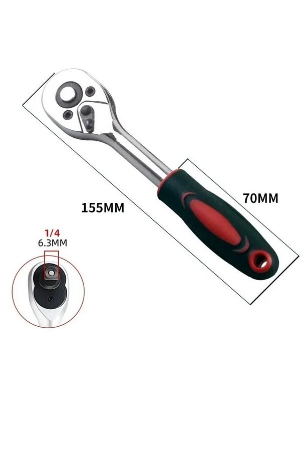 Lokma Kolu 1/4 Lokma Ahtarı Sökme Takma En Küçük Boy Cırcır Kolu - 3