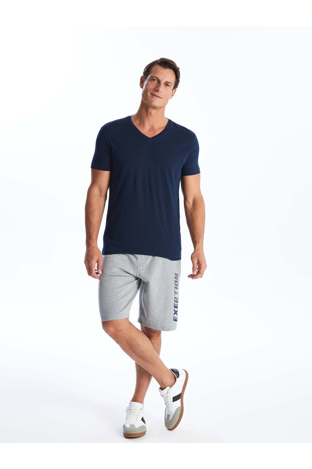 Standart Kalıp Erkek Şort - 1