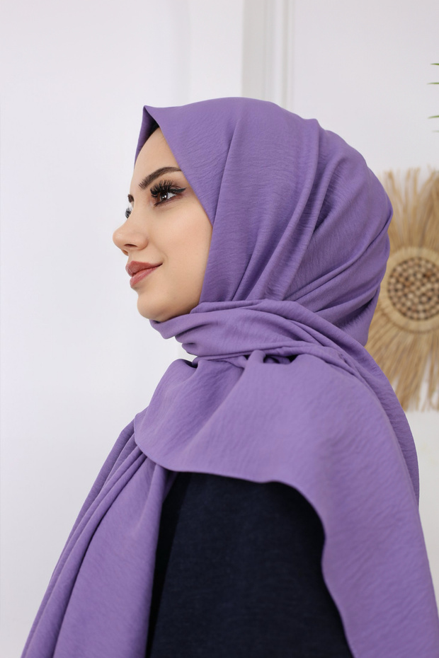 شال حجاب نسائي مريح من القطن
